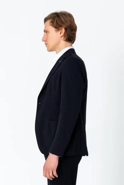 CEKMON Erkek Regular Fit Rahat Kırışmayan Hafif Blazer Ceket - 3