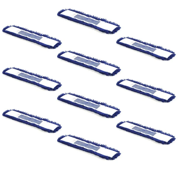 Cod-Ex Orlon Nemli Palet Tablet Toz Toplama Statik Mop Takımı Seti - 10 Ad 40 Cm. Moplu 1 Takım - Resim 3