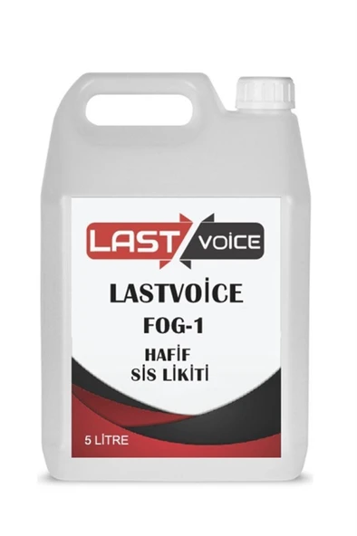 Lastvoice Fog-1 Sis Makinesi Likiti Sıvısı 5 Litre Hafif ürün görseli 1