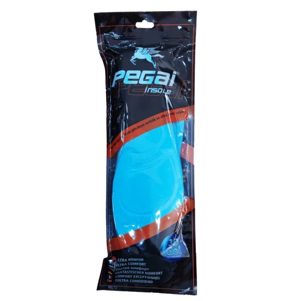 Single Sword Pegai İnsole Visco Memory 3D Jel Ultra Konforlu Tabanlık 39-45 Numara - 2