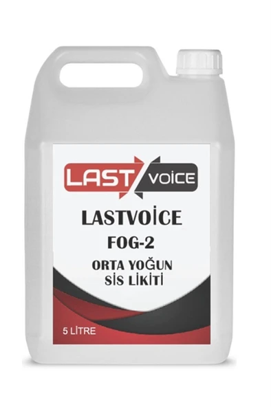 Lastvoice Fog-2 Sis Makinesi Likiti Sıvısı 5 Litre Orta ürün görseli 1