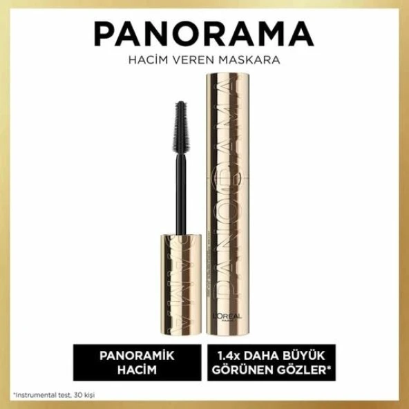 Loreal Parıs Panorama Hacim Veren Mascara Siyah