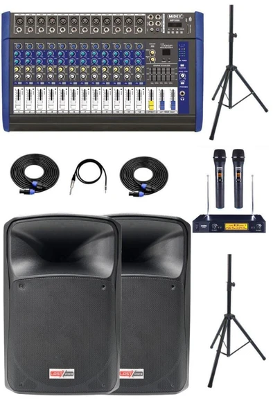 Lastvoice İdeal Paket-3 Okul Tören Ses Sistemi Seti ürün görseli