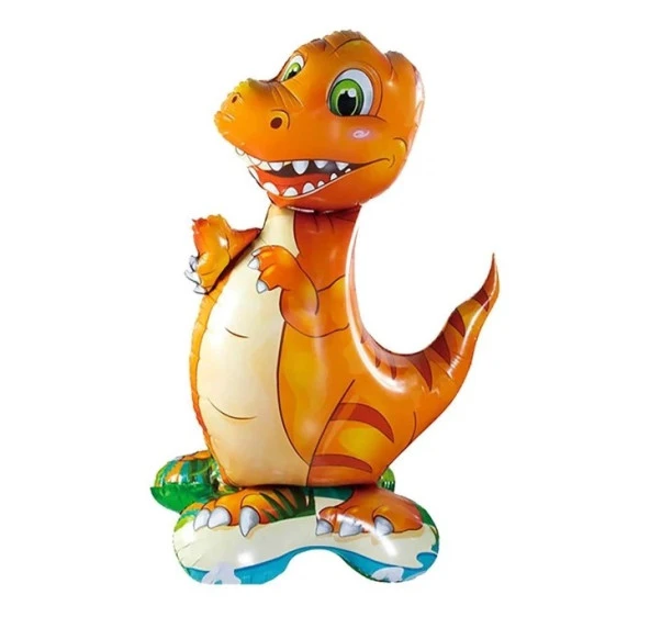 Ayaklı Dinozor Folyo Balon 60x39 cm ürün görseli 1
