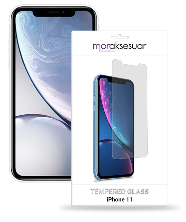 Apple iPhone 11 Temperli Kırılmaz Cam Ekran Koruyucu Sert