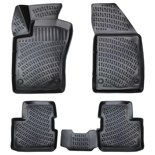 Bod Fiat Egea Sedan 3D Havuzlu Paspas 2015-2024