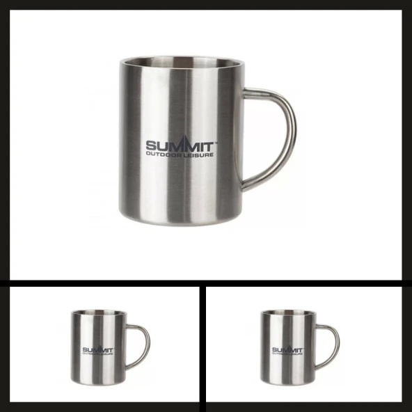 Uyguna-Yakala 450 Ml.Summit 663016 Paslanmaz Çelik Kupa Bardak-GER.032