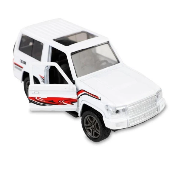 Çek Bırak Land Rover Jeep - MQ304-49 - Beyaz - 2