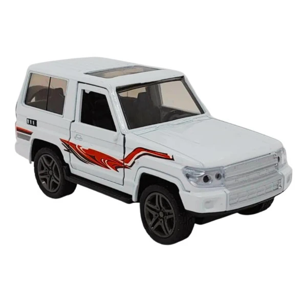 Çek Bırak Land Rover Jeep - MQ304-49 - Beyaz - 3