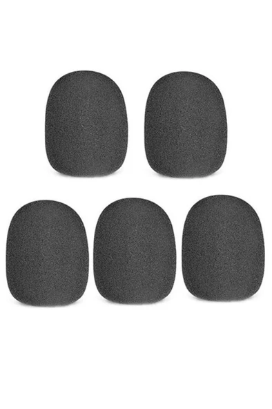 Lastvoice ELS-01-5X EL TİPİ Dinamik EL Mikrofon Süngeri 5'li Siyah Renk ürün görseli