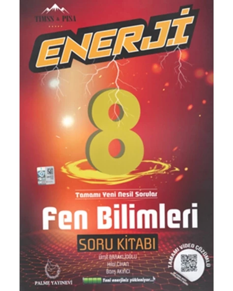 LGS 8.SINIF ENERJİ FEN BİLİMLERİ SORU KİTABI