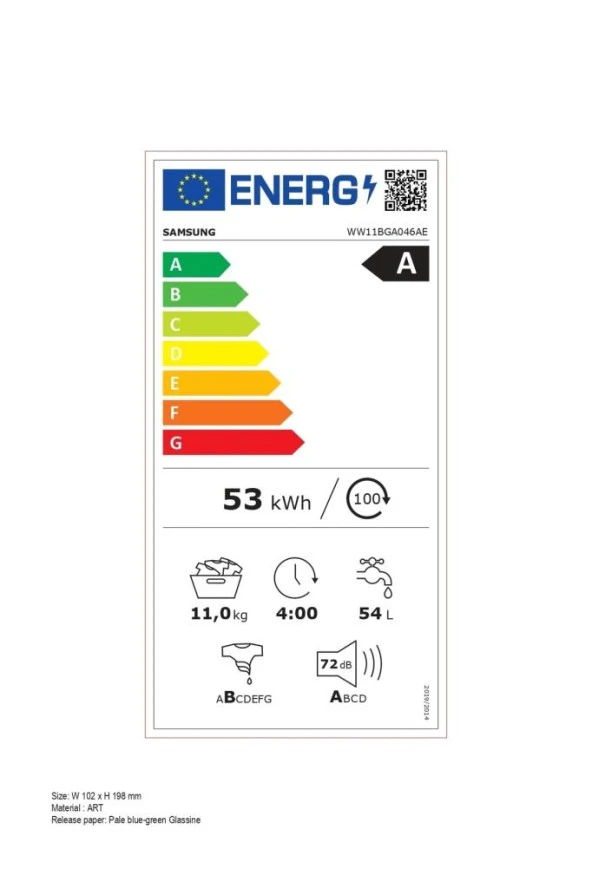 SAMSUNG WW11BGA046AEAH 11KG BEYAZ ÇAMAŞIR MAKİNESİ - 2