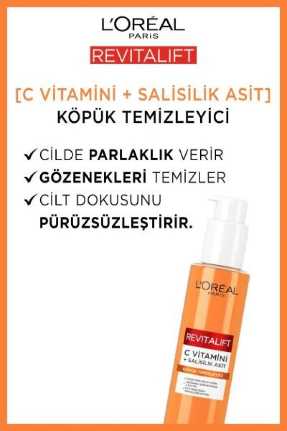 Loreal Paris Revitalift C Vitamini Temizleme Jeli 150 ml - 2