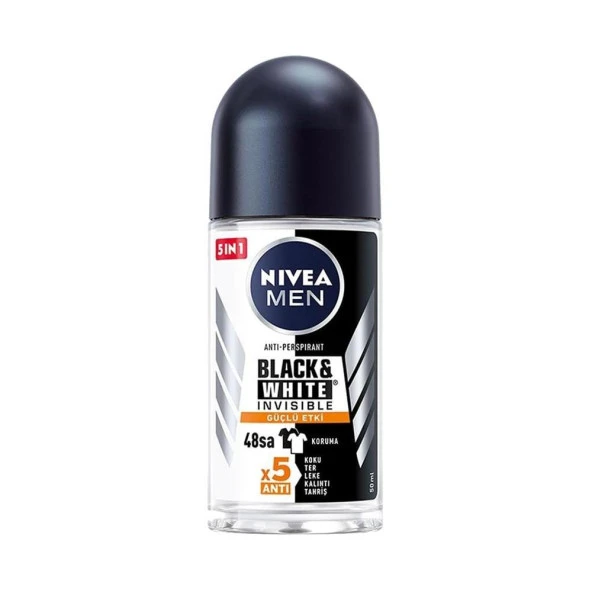 Nivea Roll-On Men Black&White Güçlü Etki 50ml