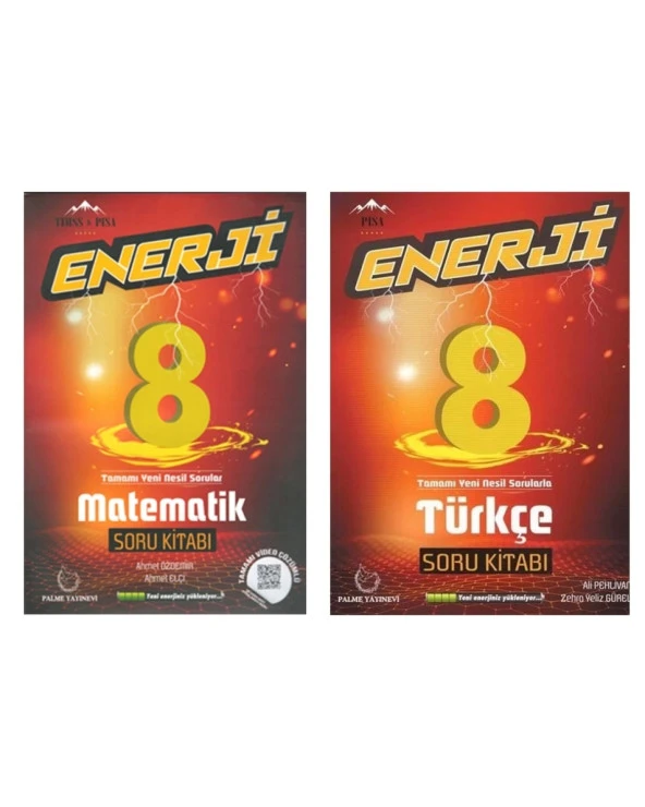 LGS 8. Sınıf Enerji Matematik ve Türkçe Soru Bankası ürün görseli