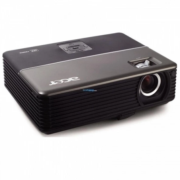 ACER PROJEKSİYON CİHAZI P5280 MOEDL DLP HDMI'LI - ORJİNAL LAMBA 2500 SAAT GARANTİ - KUMANDA VGA,HDMI KABLO (YENİLENMİŞ TEŞHİR ÜRÜNÜ!) - 2