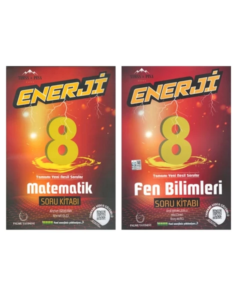 LGS 8. Sınıf Enerji Matematik ve Fen Bilimleri Soru Bankası