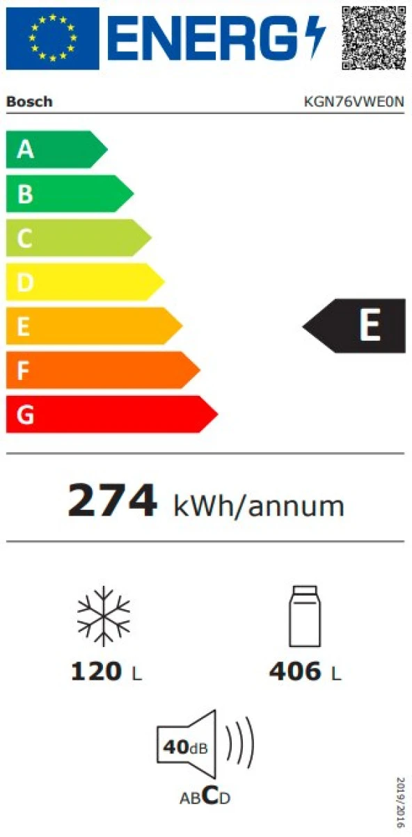 BOSCH KGN76VWE0N XL KOMBİ BEYAZ NO-FROST BUZDOLABI - 2