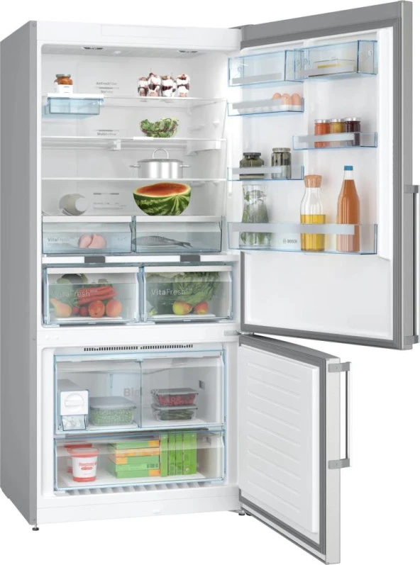 BOSCH KGN86AID2N 631 LT XXL NO-FROST KOMBİ INOX BUZDOLABI - 2