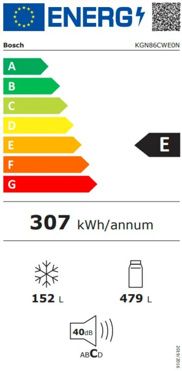 BOSCH KGN86CWE0N KOMBİ NO FROST BUZDOLABI - 6