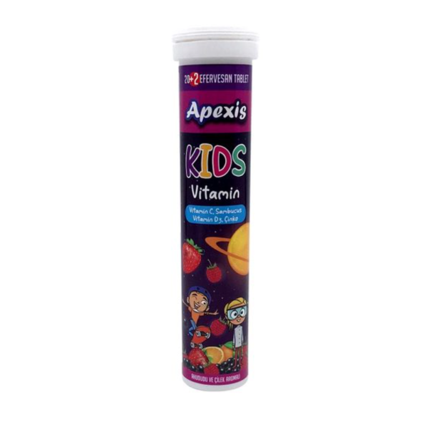 Apexis Kids Vitamin 20 Efervesan Tablet