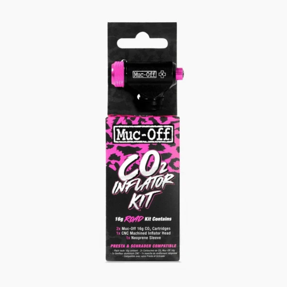 Muc-Off CO2 Tüp Seti Yol Şişirme Kit