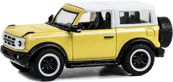 Greenlight 2023 Ford Bronco Heritage Edition  1/64 Model Araba ürün görseli 1