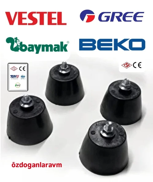 Universal 18000 Btu ve 24000  Btu Uyumlu Klima Motor Yer Takozu - 1