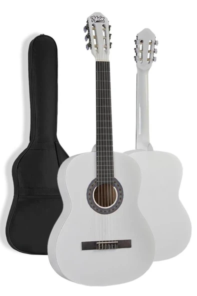 Midex CG-36WH Kaliteli 36 İnç 3/4 Juniur Çocuk Gitarı 8-12 Yaş Arası (Çanta Askı Capo Nota Sticker Pena Metod) - Resim 2