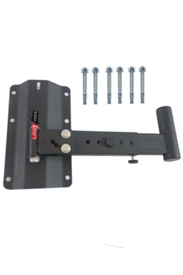 Lastvoice Dvr-02X Hoparlör Duvar Askı Aparatı 40 Kg Taşıma Kapasiteli 6 Vidalı - Resim 2