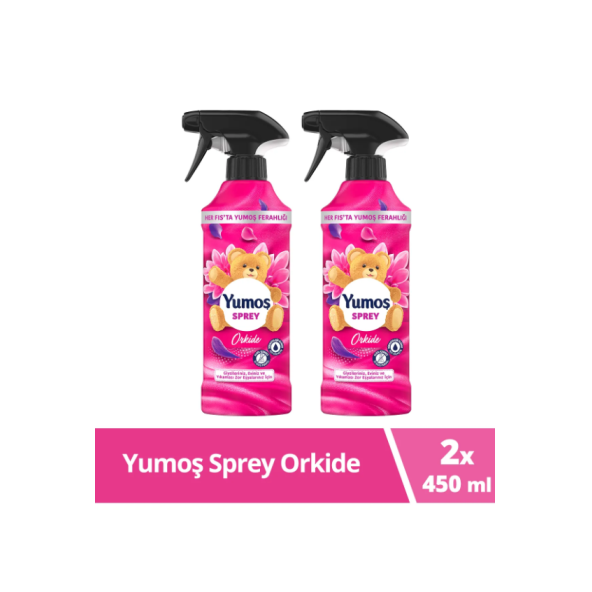 Yumoş Sprey Yıkaması Zor Eşyalar Için Orkide 450 ml 2 Adet