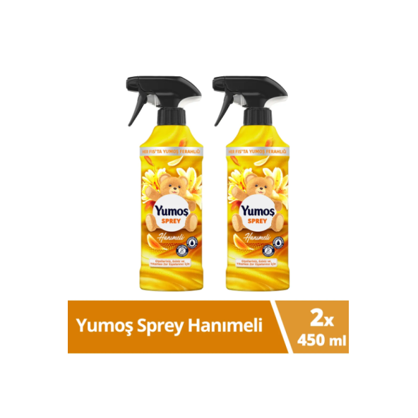 Yumoş Sprey Yıkaması Zor Eşyalar Için Hanımeli 450 ml 2 Adet