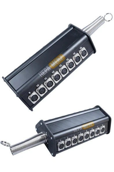 Hepa Merz Stagebox-16 Stage Box Kutusu 16 Girişli - Resim 3