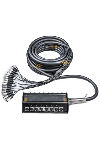 Hepa Merz Stage-16C-20M 16 Kanal 20 Metre Multicore Kablolu Hazır Stage Box - Resim 2