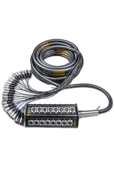 Hepa Merz Stage-24C-20M 24 Kanal 20 Metre Multicore Kablolu Hazır Stage Box - Resim 2