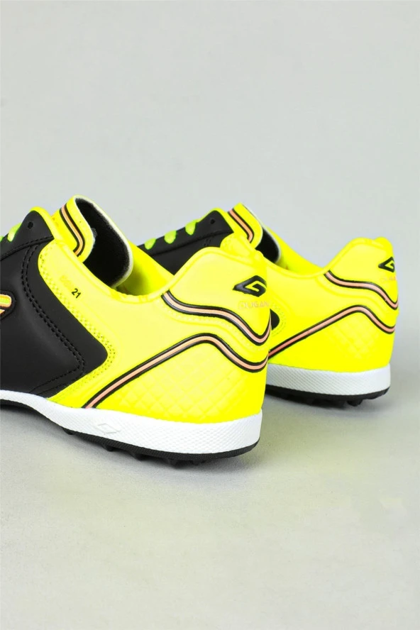 Dugana Mk1902 Siyah Sarı Erkek Halı Saha Ayakkabısı - 4