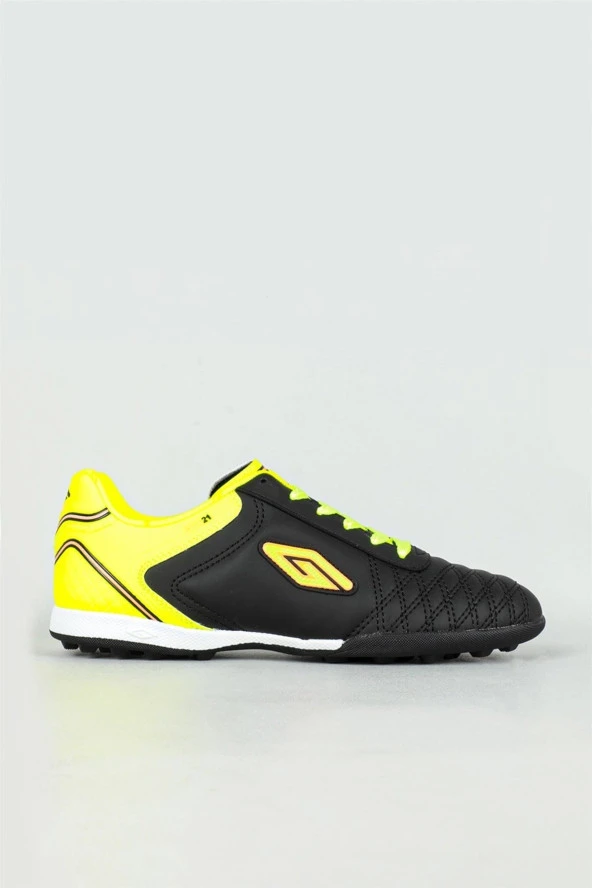 Dugana Mk1902 Siyah Sarı Erkek Halı Saha Ayakkabısı - 5