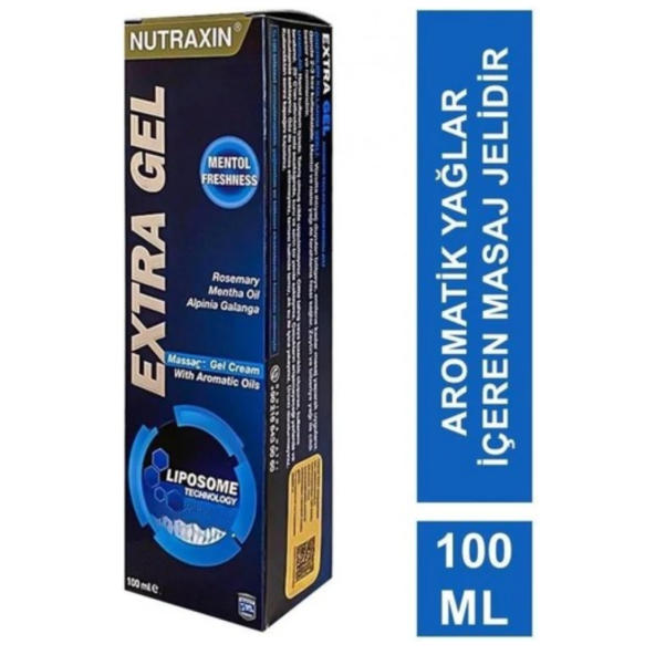 Nutraxin Extra Gel Mentol Ferahlığı Masaj Jeli 100 ml