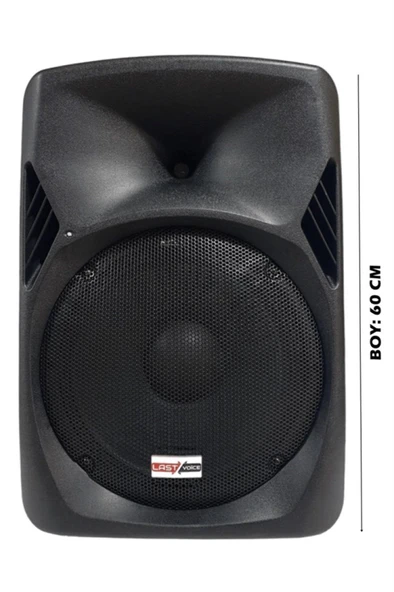 Lastvoice School Paket-3 Okul Tören Ses Sistemi Full Set (Hoparlör Anfi Mikrofon Stand) - Resim 2