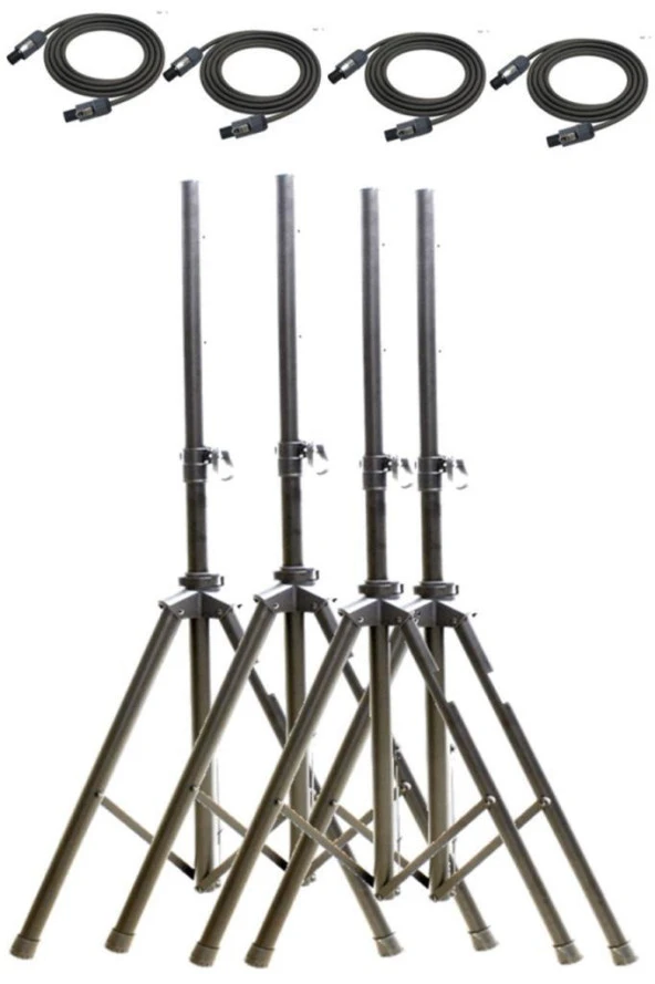 Lastvoice School Paket-4 Okul Tören Ses Sistemi Full Set (Hoparlör Anfi Mikrofon Stand) - 6