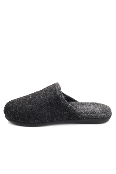 Gezer 15337 Erkek Kışlık Çıkarılabilir Keçe Taban Ev Halı Terliği - Resim 9