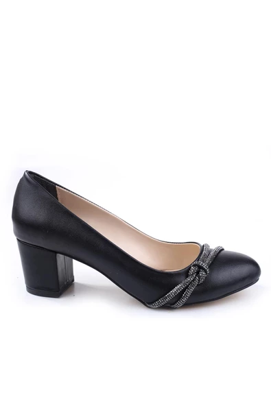 Bilener 3512 Kadın 6 cm Topuklu Cilt Ayakkabı - 2