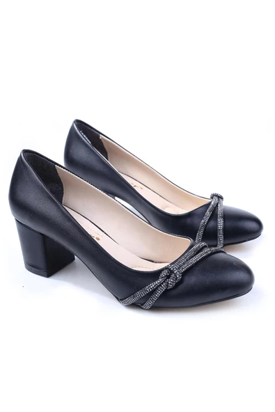 Bilener 3512 Kadın 6 cm Topuklu Cilt Ayakkabı ürün görseli 1