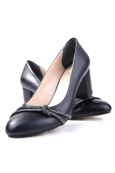 Bilener 3512 Kadın 6 cm Topuklu Cilt Ayakkabı - Resim 4