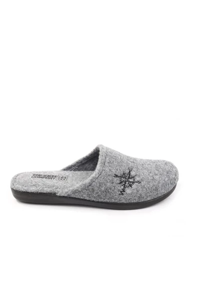 Gezer 15337 Erkek Kışlık Çıkarılabilir Keçe Taban Ev Halı Terliği - 8