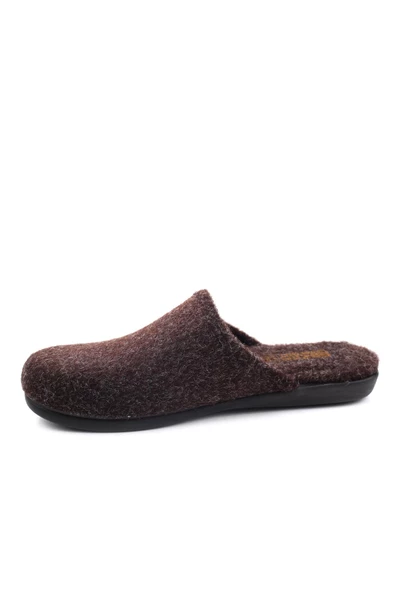 Gezer 15337 Erkek Kışlık Çıkarılabilir Keçe Taban Ev Halı Terliği - 10