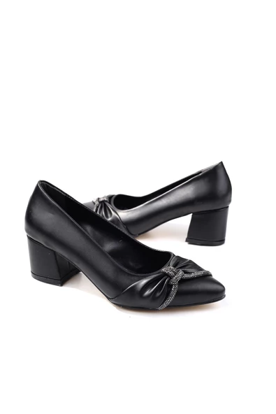 Walkenzo 3522 Kadın 5 cm Topuklu Ayakkabı
