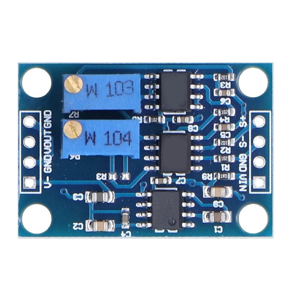 Ad620 Micro Voltaj Sinyal Kuvvetlenirici Modül DC 12V Mikro Küçük Gerilim Ölçme Kartı Enstrümantasyo - 2