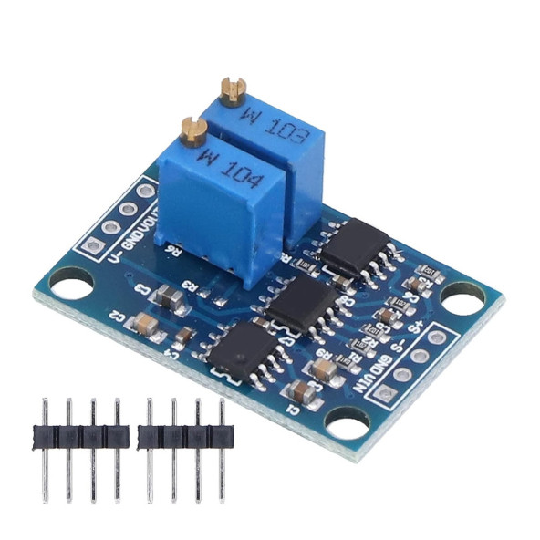 Ad620 Micro Voltaj Sinyal Kuvvetlenirici Modül DC 12V Mikro Küçük Gerilim Ölçme Kartı Enstrümantasyo - 3