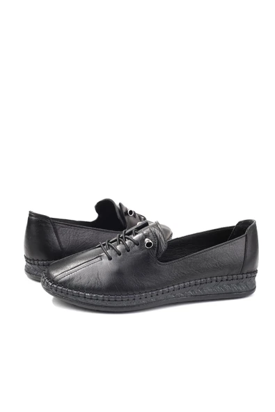 Voyager 8786 Kadın Günlük Hakiki Deri Ortopedik Ayakkabı - Resim 7